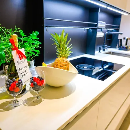 Pietryna Luxury - Sauna , Jacuzzi , Bezposrednio Przy Ul Piotrkowskiej Apartman *